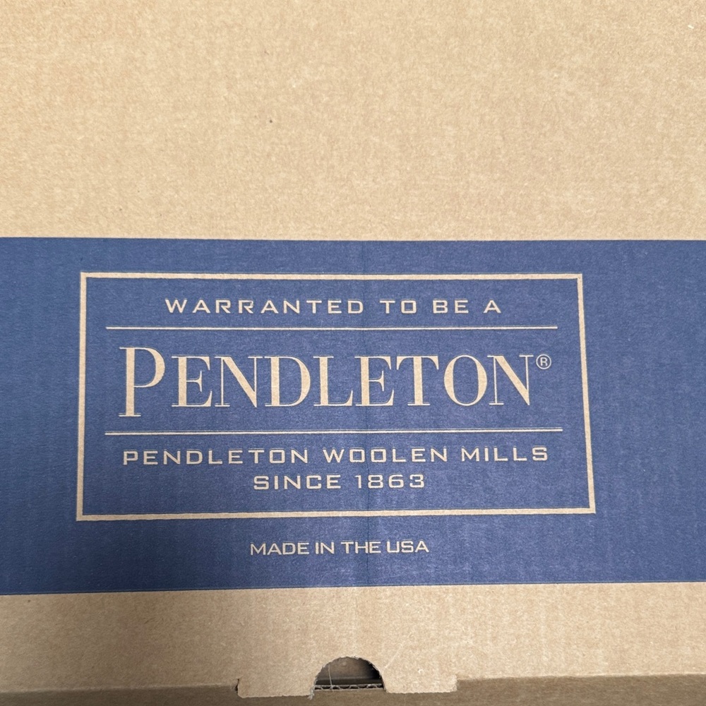 Beaver State Pendleton Wool Blanket Jacquard Robe -Brand New - Picture 7 of 7